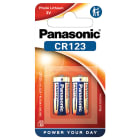 ELCART DISTRIBUTION - PILA LITIO 3V PANASONIC CR123 BL2