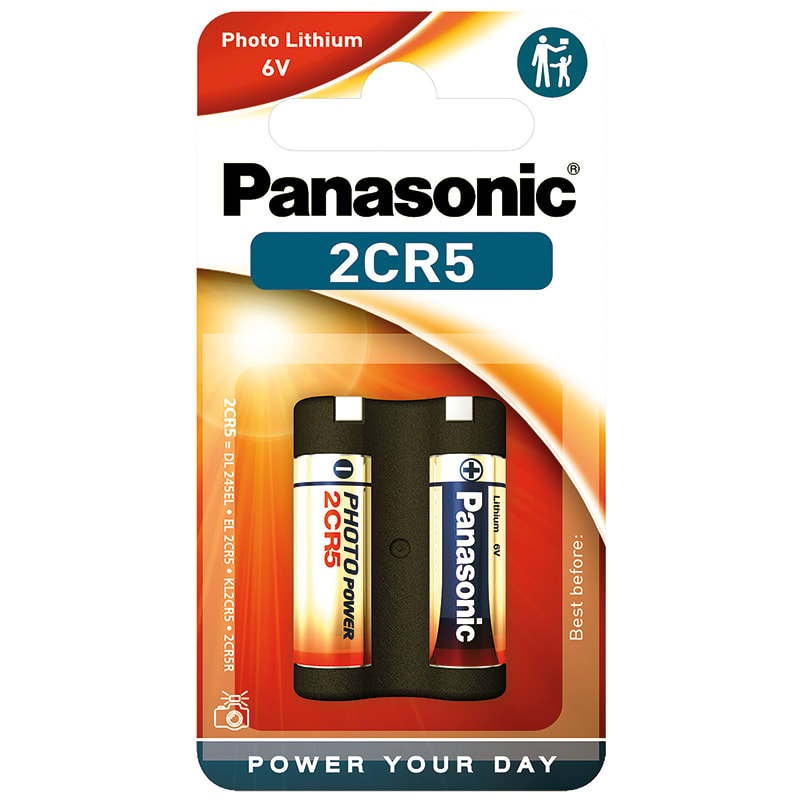 ELCART DISTRIBUTION - PILA LITIO 6V PANASONIC 2CR5 BL1