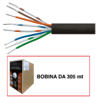 ELCART DISTRIBUTION - CAVO CAT6 UTP RIGIDI 305M ESTERN