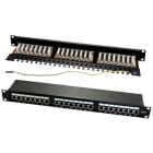 WP - PANNELLO PATCH 24 POSTI RJ45 NERO