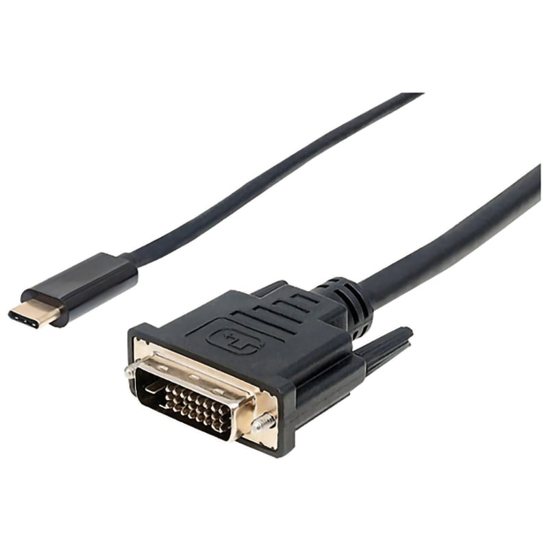 ELCART DISTRIBUTION - CAVO USB-C / DVI 1,8MT 4K GOLD