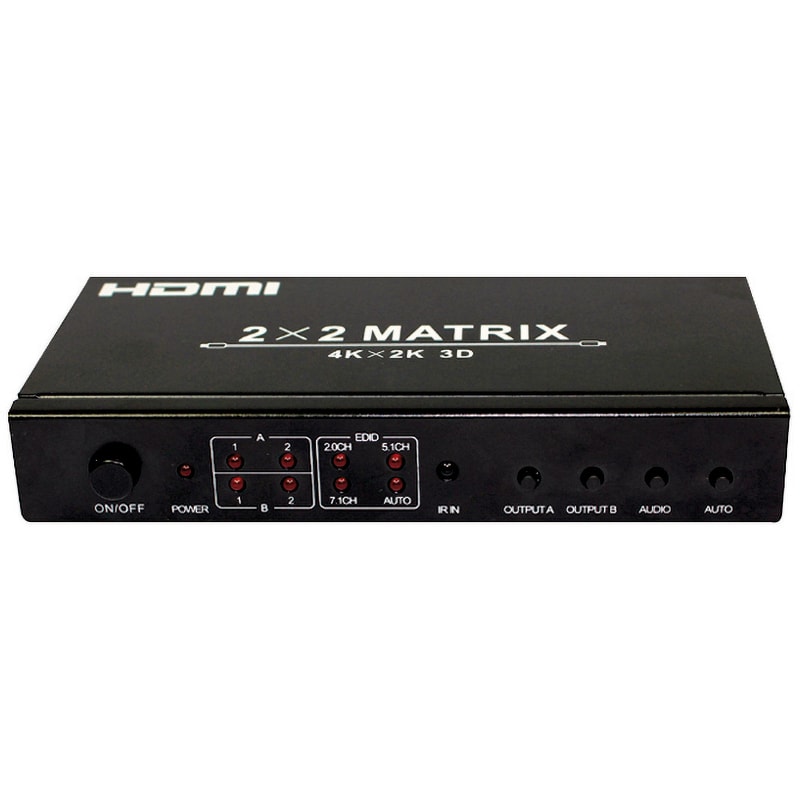 ELCART DISTRIBUTION - MATRICE HDMI 6X2 3D 4KX2K 3D