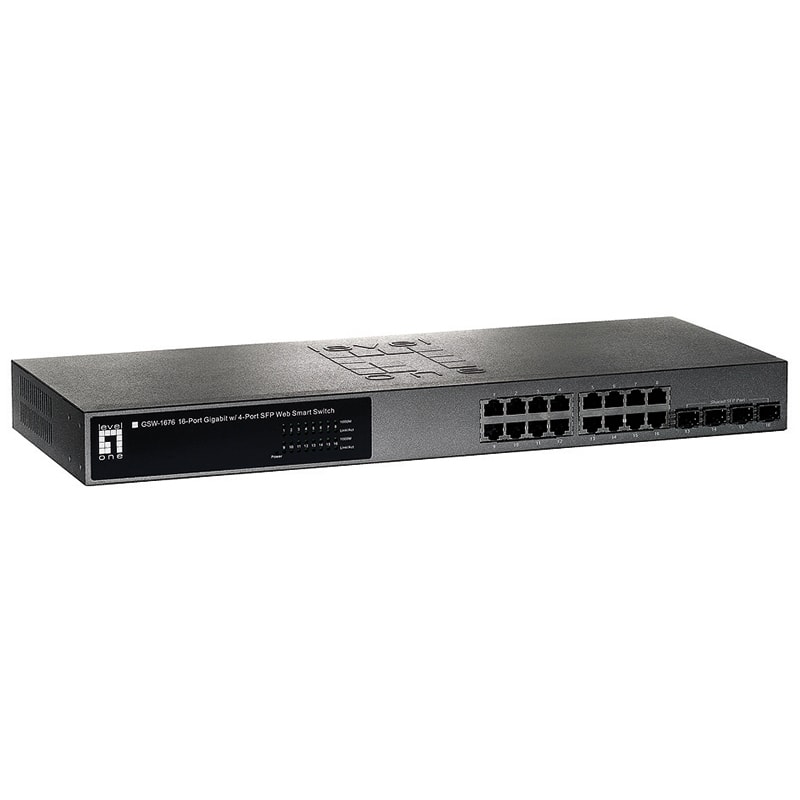 ELCART DISTRIBUTION - SWITCH SMART GIGABIT 16P MANAGED