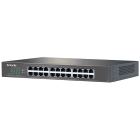 TENDA - Switch non gestito 24 porte Gigabit, matal case, rack mount, 48Gbps switching capacity, 6kV protezione fulmini, plug&play, auto MDI/MDIX.