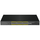 CUDY - SWITCH GIGABIT L2 POE 24P+4SFP