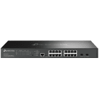 TP-LINK - SWITCH L2 16PORTE 2,5GB+2SFP+ POE