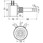ELCART DISTRIBUTION - PE200-5K-10% POTENZ.FILO 2W 5K 023135500