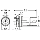 ELCART DISTRIBUTION - SPINA COAX PANN.PROFES.INT.2,1MM