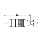 ELCART DISTRIBUTION - SPINA RCA DORATA ANELLO ROSSO