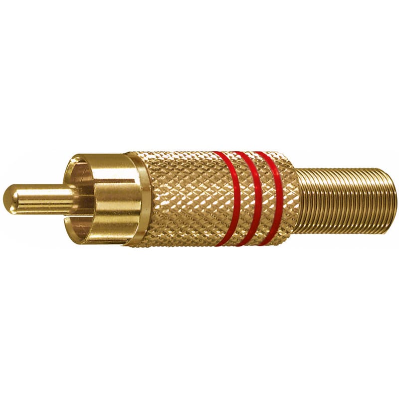 ELCART DISTRIBUTION - SPINA RCA DORATA ANELLO ROSSO