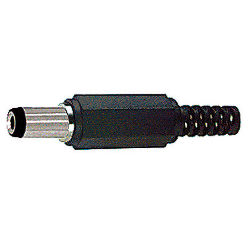 ELCART DISTRIBUTION - PRESA DC MIN.(3,4X1,3) NERO GUIDA