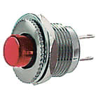 ELCART DISTRIBUTION - PULSANTE MINIATURA N.A. ROSSO 040653405