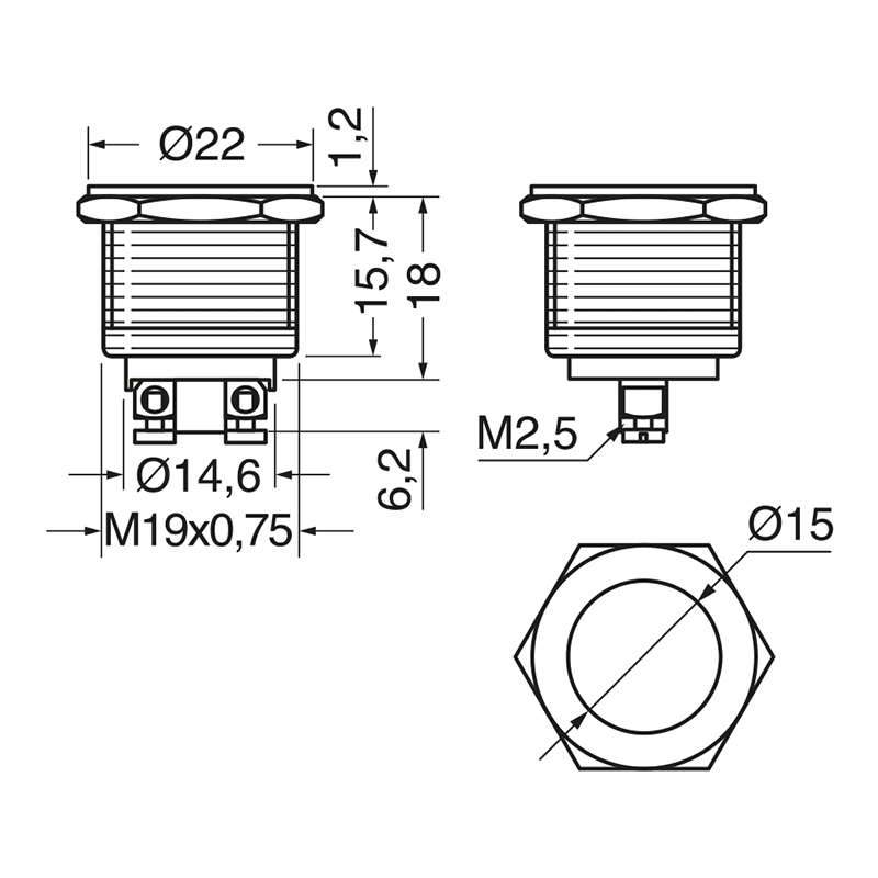 ELCART DISTRIBUTION - PULS. ANTIVANDALO   AUTORIT.N.A.