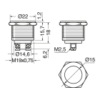 ELCART DISTRIBUTION - PULS. ANTIVANDALO AUTORIT.N.A. 040653500
