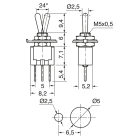 ELCART DISTRIBUTION - DEVIATORE 1 SC. 2 POS. C.S. MICRO
