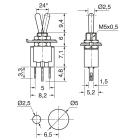 ELCART DISTRIBUTION - DEVIATORE SUBMINIAT. 1 SC. 2 POS.
