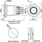 ELCART DISTRIBUTION - PULS.ANTIVAN.AUTOR.24V IP65 BIANC