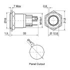 ELCART DISTRIBUTION - INTERRUTTORE ANTIV.IP65 24V GIALL