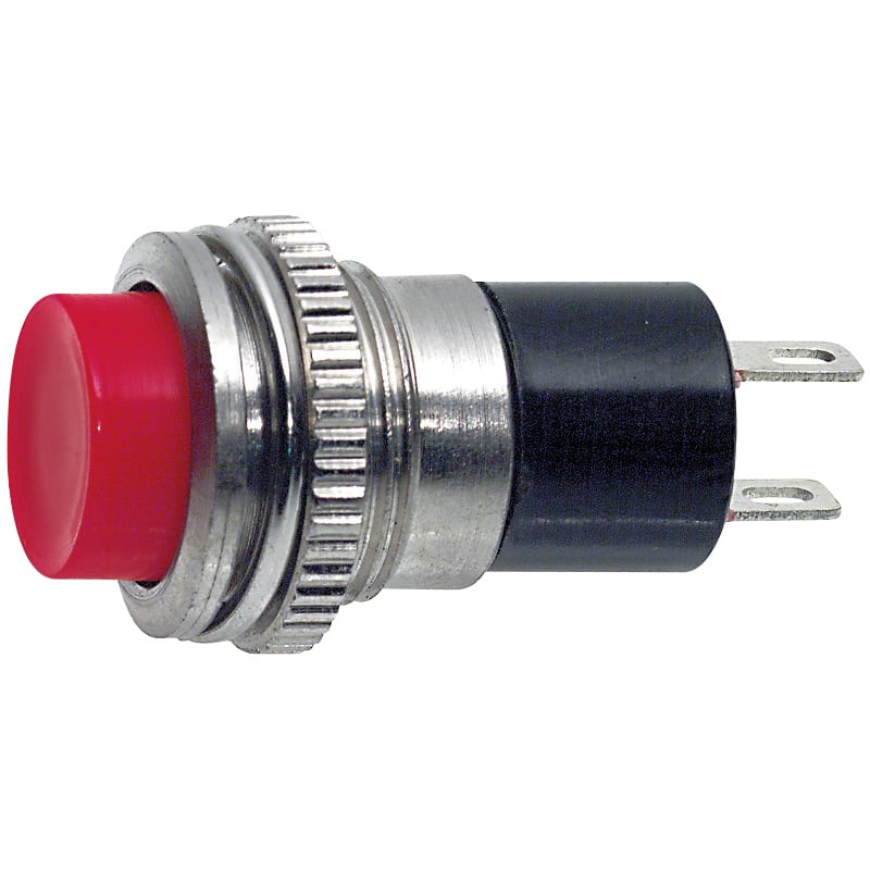ELCART DISTRIBUTION - PULSANTE NORM.CHIUSO ROSSO