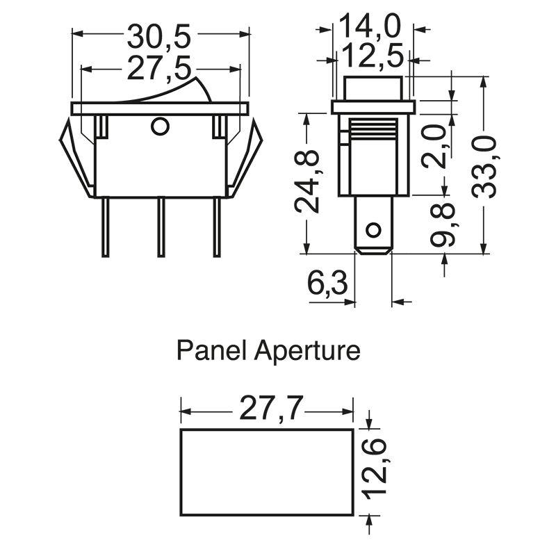 ELCART DISTRIBUTION - DEVIATORE A BILANC. UNIP. 3 POS.