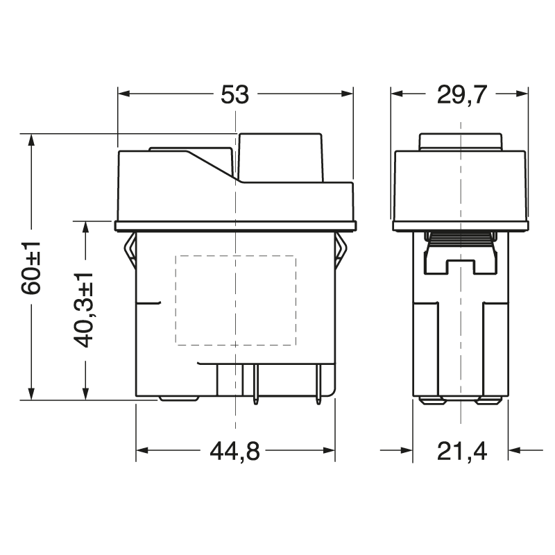 ELCART DISTRIBUTION - INTERRUTTORE 4 POLI ROSSO/VERDE