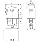 ELCART DISTRIBUTION - INTERR. UNIPOL. LUMIN. ROSSO