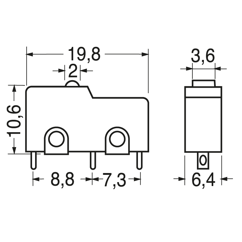 ELCART DISTRIBUTION - MICRODEVIATORE TERM. A SALDARE