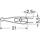 ELCART DISTRIBUTION - LAMPADA PISELLO 24 V 50 MA