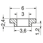 ELCART DISTRIBUTION - RONDELLA ISOLANTE PVC X VITI 3 MM