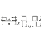 ELCART DISTRIBUTION - PORTAFUSIBILE C.S. 5X20