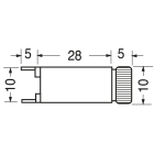 ELCART DISTRIBUTION - PORTAFUSIB. 5X20 VERTIC. X C.S.