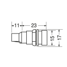 ELCART DISTRIBUTION - PORTAFUSIB. PANNELLO 5X20 UL-CSA