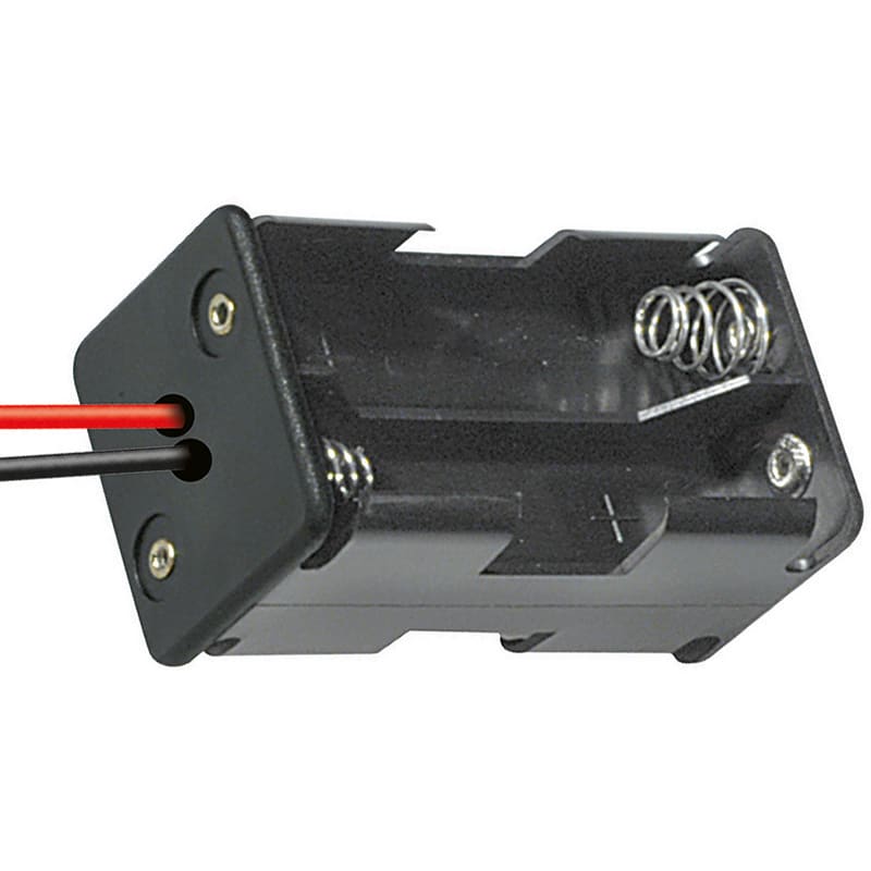 ELCART DISTRIBUTION - PORTABATTERIA X 4 PILE STILO FILI 041100300