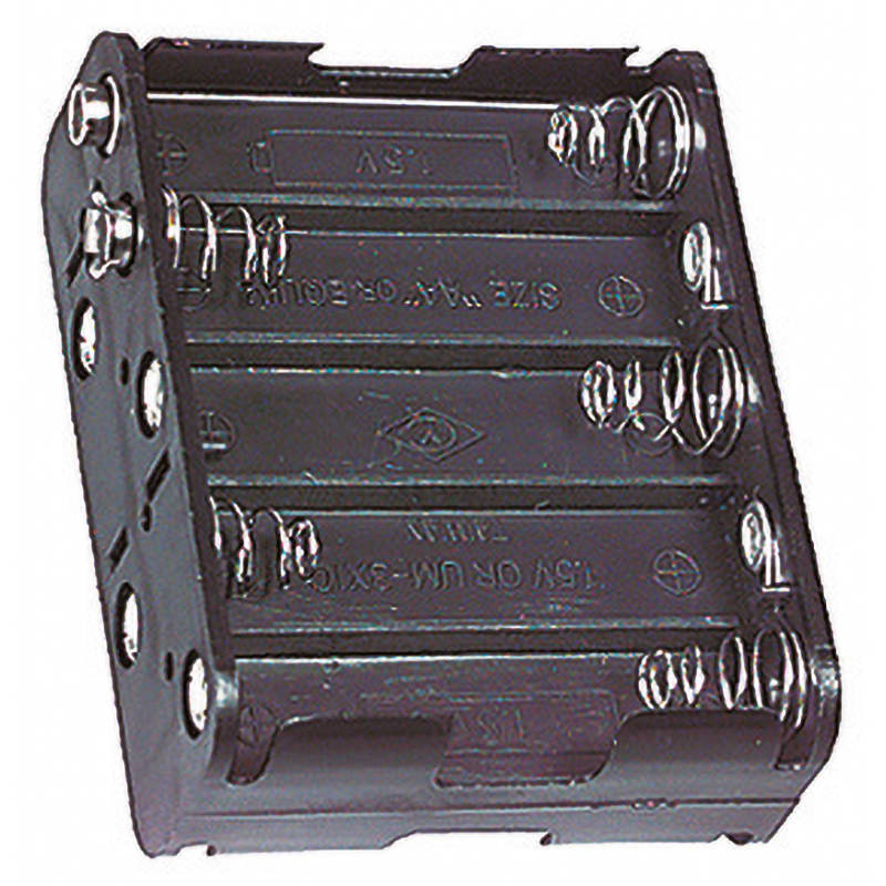 ELCART DISTRIBUTION - PORTABATTERIA PER 10 PILE STILO