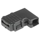 ELCART DISTRIBUTION - COPRI FASTON ANGOLO P.6,35 NERO