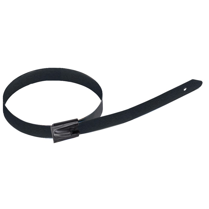 ELCART DISTRIBUTION - FASCETTA INOX LARG.4,6XLUNG.362MM