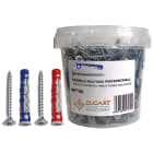 ELCART DISTRIBUTION - 25 TASSELLI 8X50MM 4 SETT.BIMATER