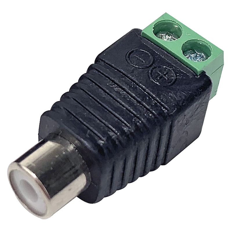 ELCART DISTRIBUTION - ADATTATORE PRESA RCA X VIDEOSORV.