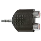 ELCART DISTRIBUTION - ADATT. SP.3,5 STEREO -2 PRESE RCA