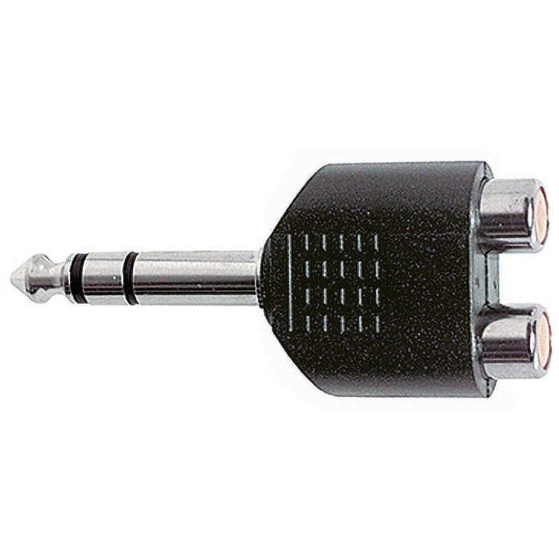 ELCART DISTRIBUTION - ADATT. SP.6,3 STEREO-2 PRESE RCA