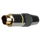 ELCART DISTRIBUTION - SPINA MINI DIN 4 POLI IN METALLO