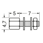 ELCART DISTRIBUTION - DISTANZIATORE X CONNET.A VASCHETT