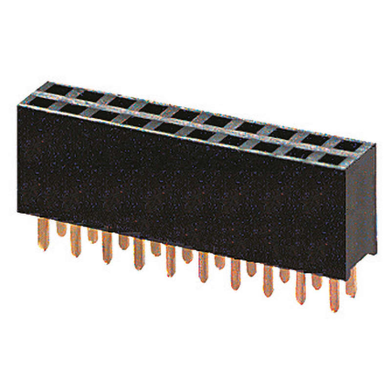 ELCART DISTRIBUTION - CONN.STR. DOPPIO 2,54MM 20 PIN