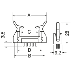 ELCART DISTRIBUTION - CONNET. MASCHIO INS. DIRETTA 10 P