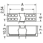 ELCART DISTRIBUTION - CONNET. FEMMINA INS. DIRETTA 20 P 050806000