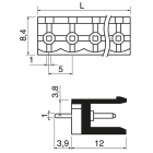 ELCART DISTRIBUTION - MORSETTO EURO P MAS. P.5 6VIE