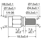 ELCART DISTRIBUTION - SPINA VOL. SMA REVERSE RG58/U 053402500