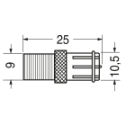ELCART DISTRIBUTION - ADATTATORE F RAPIDO - PRESA F
