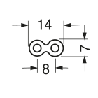 ELCART DISTRIBUTION - CAVO ALIM. ITA/C7 2X0,75 1,5M