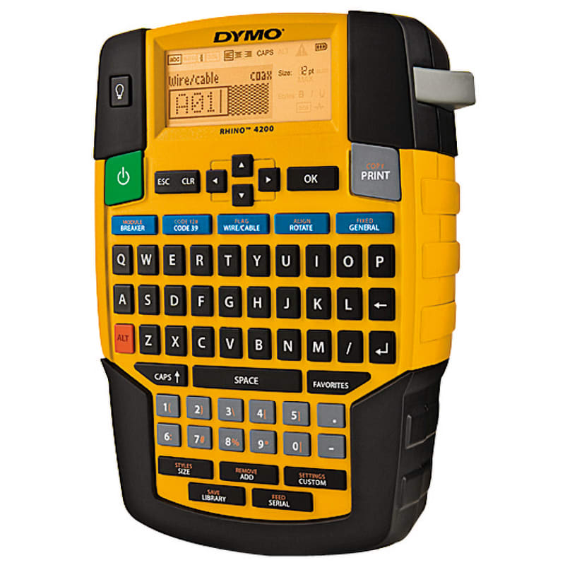 ELCART DISTRIBUTION - ETICHETTATRICE DYMO RHINOPRO 4200 070830300